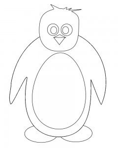 Cute Penguin Coloring Pages Photo – Animal Place