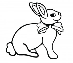 Bunny Rabbit Coloring Pages Images – Animal Place