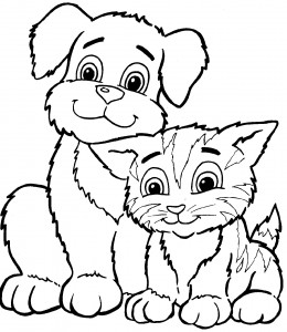 Cat Coloring Pages Photos – Animal Place