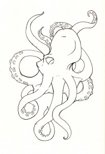 octopus coloring page photos  animal place