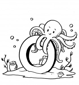 octopus coloring page pictures  animal place