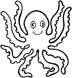 octopus coloring pages photo  animal place
