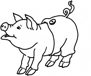 Pig Coloring Pages Photos – Animal Place