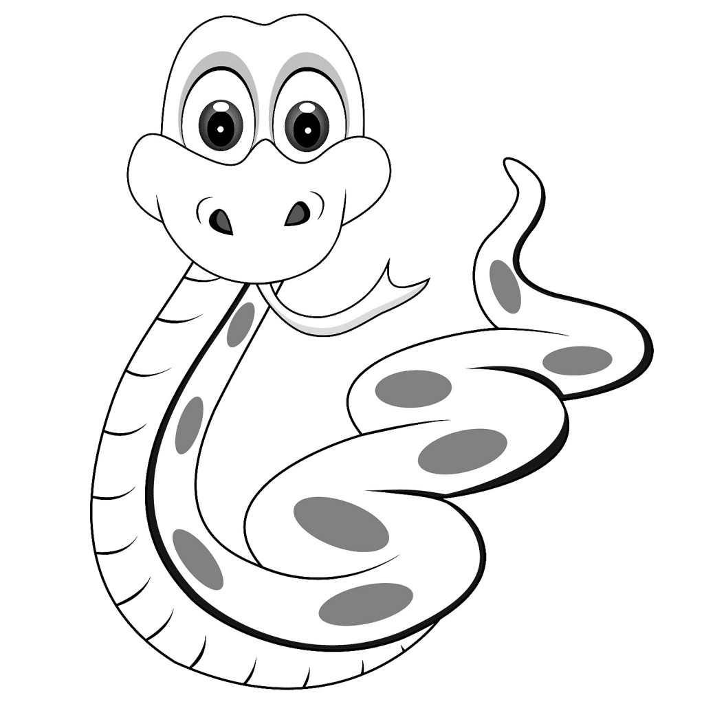 Free Printable Snake Coloring Pages For Kids - Animal Place