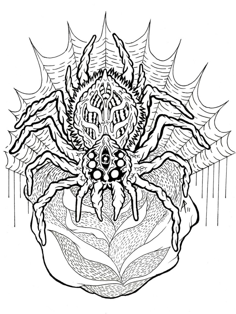 Spider Coloring Pages For All Ages Coloring Pages | Porn Sex Picture