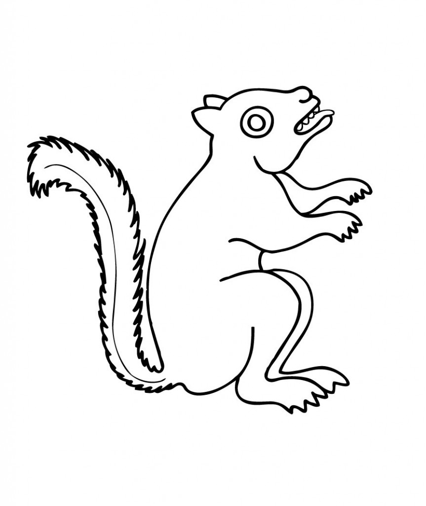 squirrel-coloring-pages-pictures-animal-place